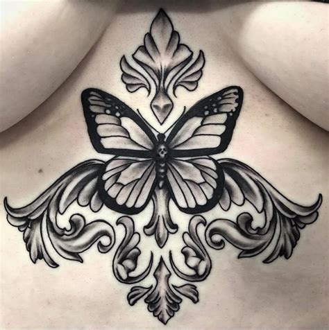 female tattoo under breast|More.